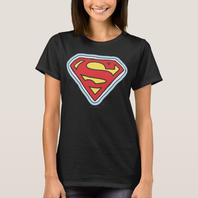 T-shirt Logotipo de banda desenhada da Supergirl (Frente)