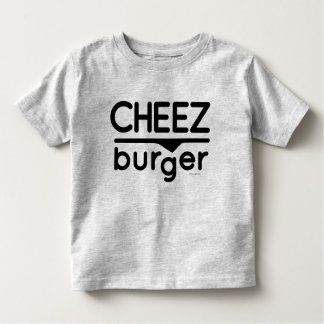 T-shirt Logotipo de Cheezburger (preto)
