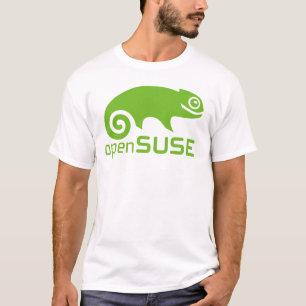T-shirt logotipo de Linux do openSuzie