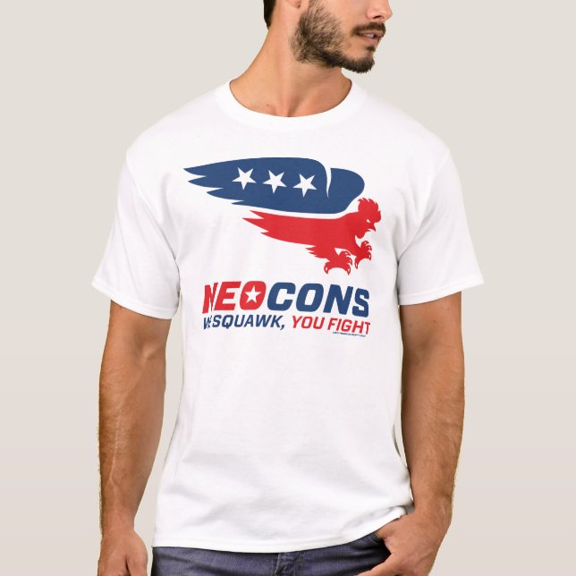 T-shirt Logotipo de Neocon Chickenhawk (Frente)