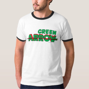 T-shirt Logotipo de seta verde 2