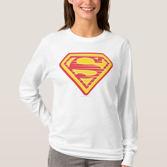 T-shirt Logotipo de Supergirl Far-Out (Frente)