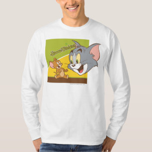 T-shirt Logotipo de Tom e de Jerry Hanna Barbera