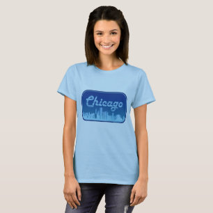T-shirt Logotipo de Torneio Epic Blue Skyline Chicago