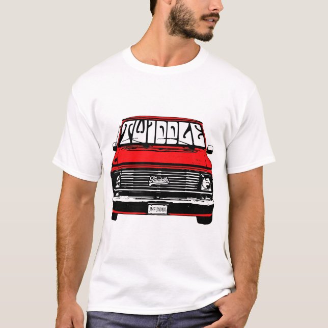 T-SHIRT LOGOTIPO DO CARRO DO GIRO (Frente)
