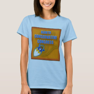 T-shirt Logotipo do Congresso Conservador Bantu