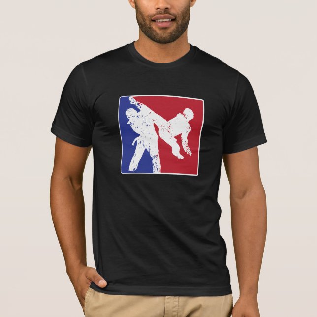 T-shirt Logotipo do ESPORTE de Taekwondo (Frente)
