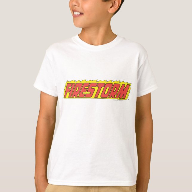 T-shirt Logotipo do Firestorm (Frente)