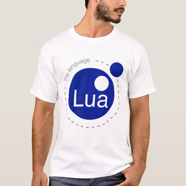 T-shirt logotipo do lua (Frente)