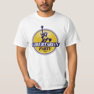 T-shirt Logotipo do partido político do libertário