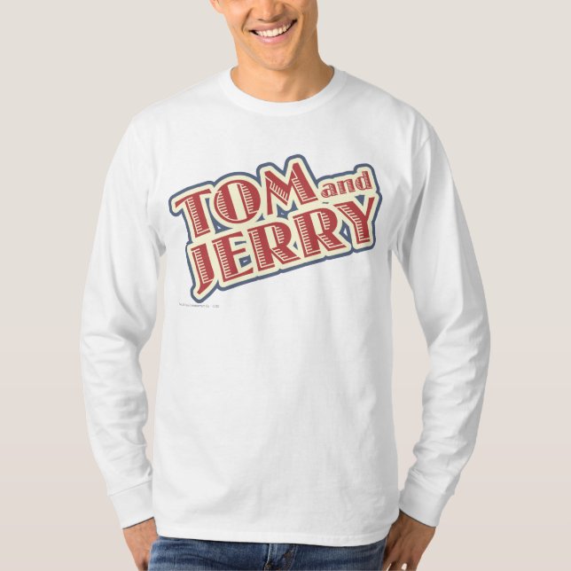 T-shirt Logotipo do Tom e do Jerry (Frente)