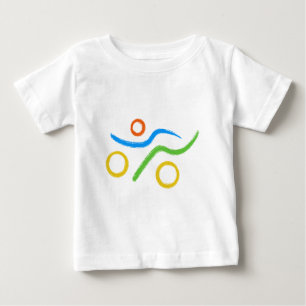 T-shirt Logótipo do Triathlon Freak