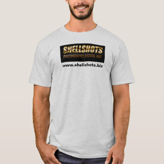 T-shirt logotipo dos shellshots, www.shellshots.biz