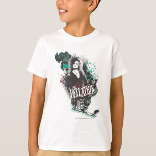 T-shirt Logotipo Gráfico de Bellatrix Lestrange