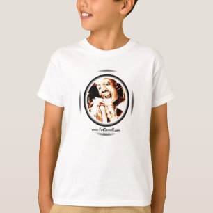 T-shirt Logotipo grande da mordida da T-Juventude (branco)