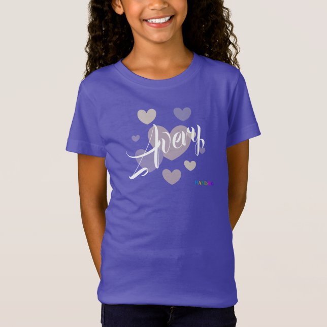 T-shirt Logotipo HAMbWG - Girls Personalized Sweatshirt ou (Frente)
