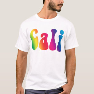 T-shirt Logotipo Hippie Cali Tie-Dye California