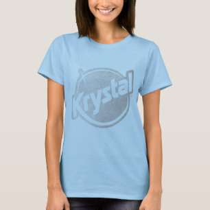 T-shirt Logotipo Krystal esmaecido