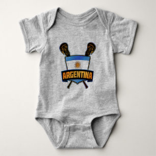T-shirt Logotipo Lacrosse Argentina Babygrowth