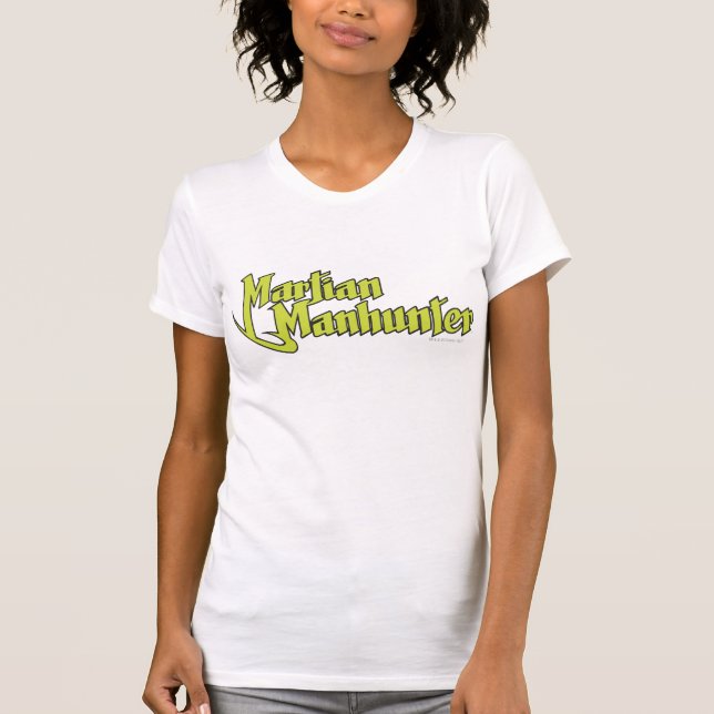 T-shirt Logotipo Martian Manhunter (Frente)