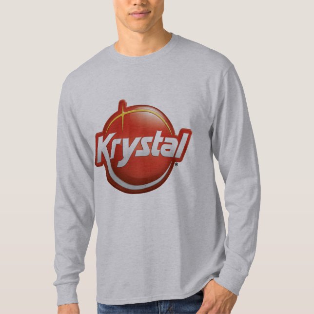 T-shirt Logotipo novo de Krystal (Frente)