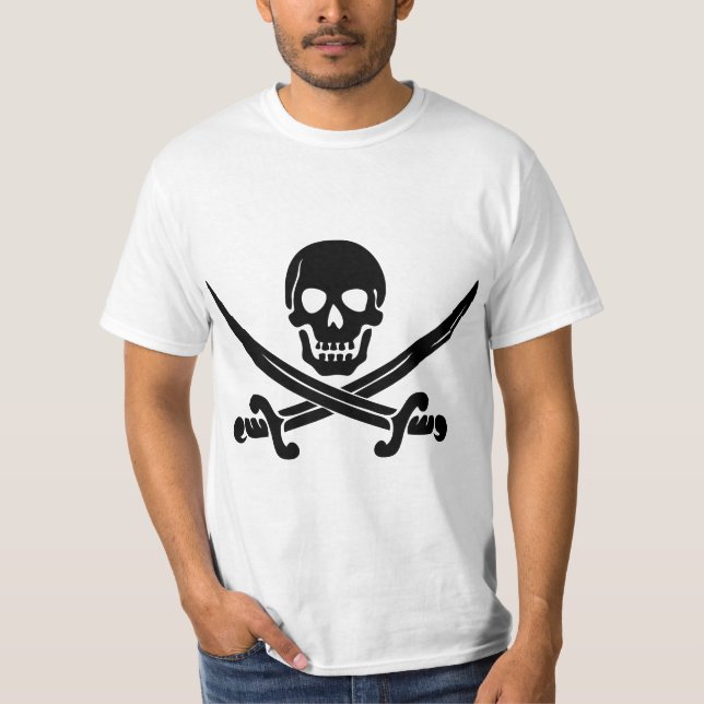 T-shirt Logotipo Pirate (Frente)