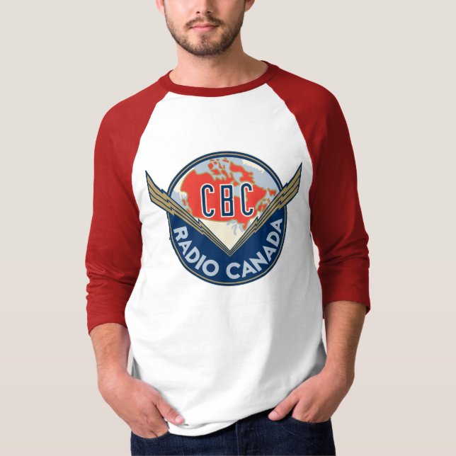 T-shirt Logotipo Raglan CBC 1940 (Frente)