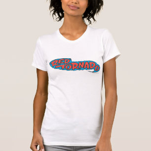 T-shirt Logotipo Red Tornado