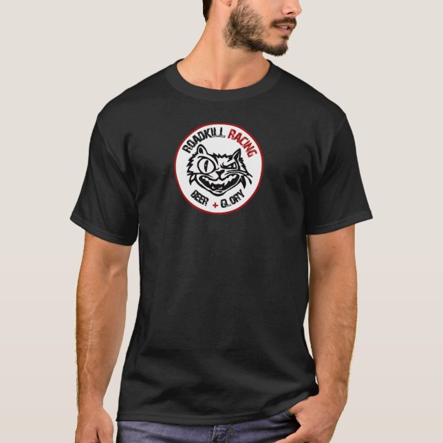 T-shirt Logotipo redondo de RKR (Frente)
