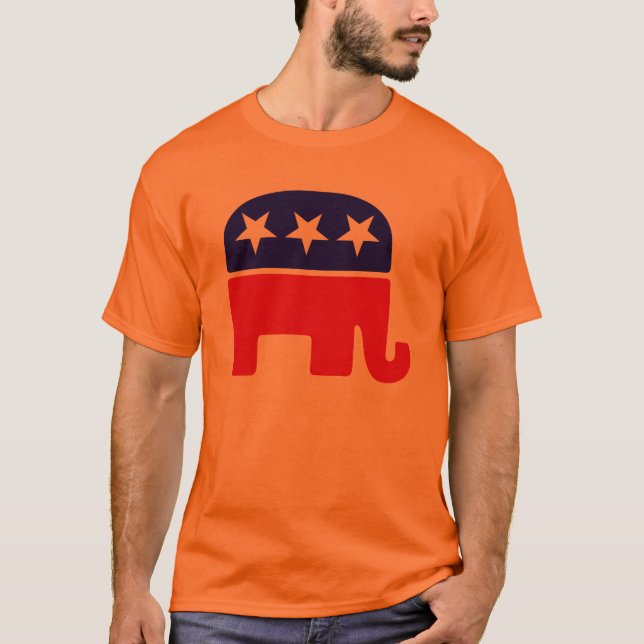T-shirt Logotipo republicano (Frente)