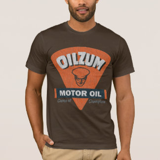 T-shirt Logotipo retro de OilZum