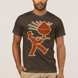 T-shirt Logotipo retro do PC (esboço limpo)