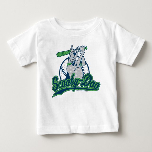 T-shirt Logotipo Scooby-Doo Baseball (Frente)