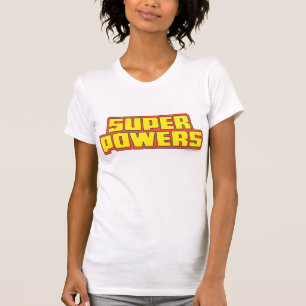 T-shirt Logotipo Super Powers™ Amarelo