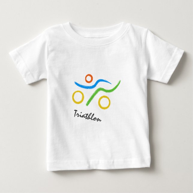 T-shirt Logotipo Triathlon (Frente)