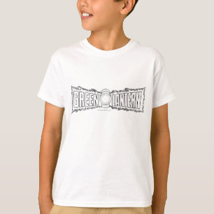 T-shirt Logotipo verde 7 da lanterna