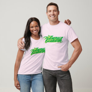 T-shirt Logotipo verde 8 da lanterna
