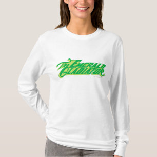 T-shirt Logotipo verde 8 da lanterna