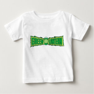 T-shirt Logotipo verde da lanterna com lanterna