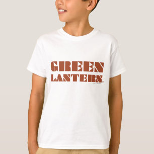 T-shirt Logotipo verde da lanterna - Tan