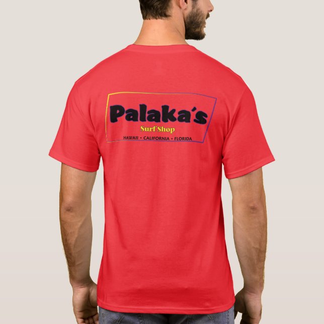T-shirt Loja do surf de Palaka (Verso)