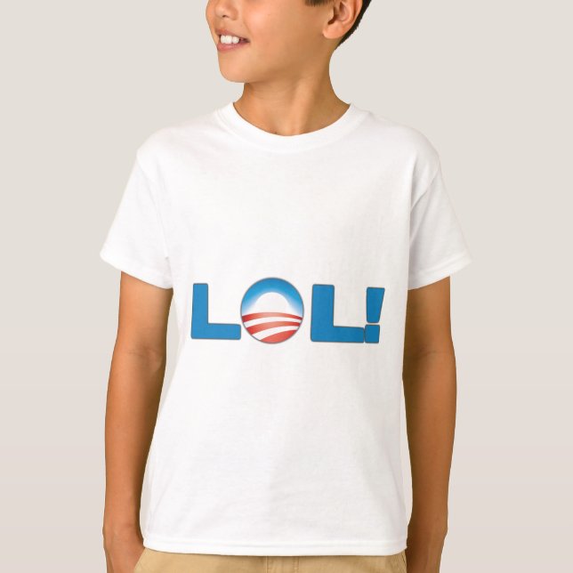 T-shirt LOL anti Obama (Frente)