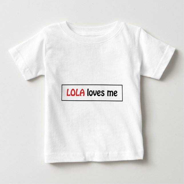 T-shirt Lola ama-me (Frente)