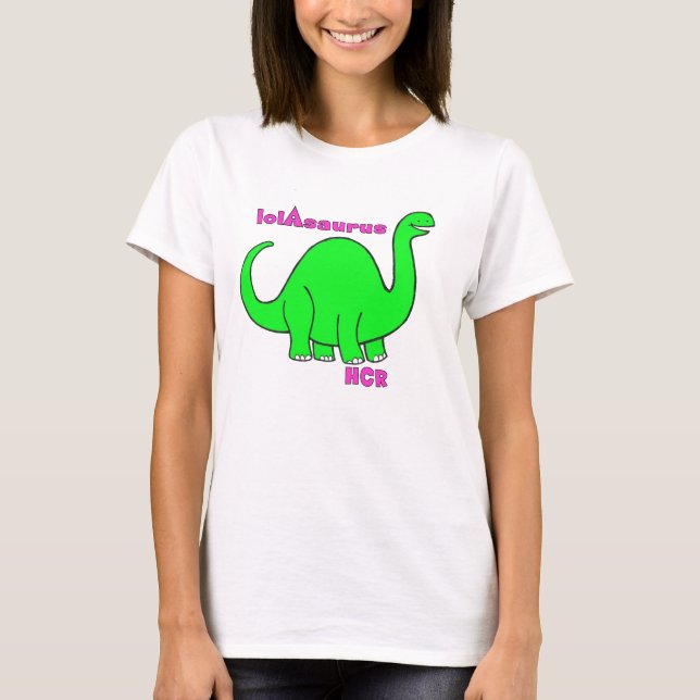 T-shirt lolAsaurus (Frente)