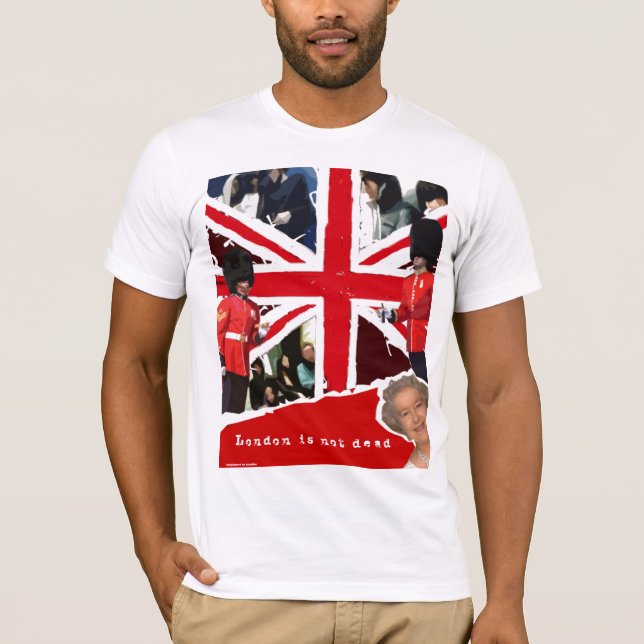 T-shirt London is not dead (Frente)