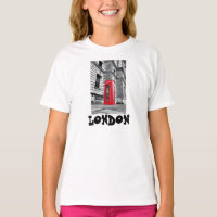 T-Shirt London Red Phone Kids