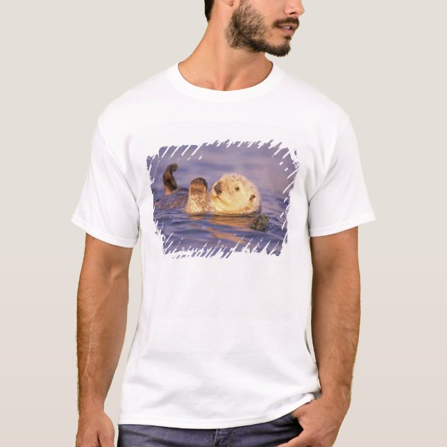 T-shirt Londras-marinhas, Enhydra lutris (Frente)