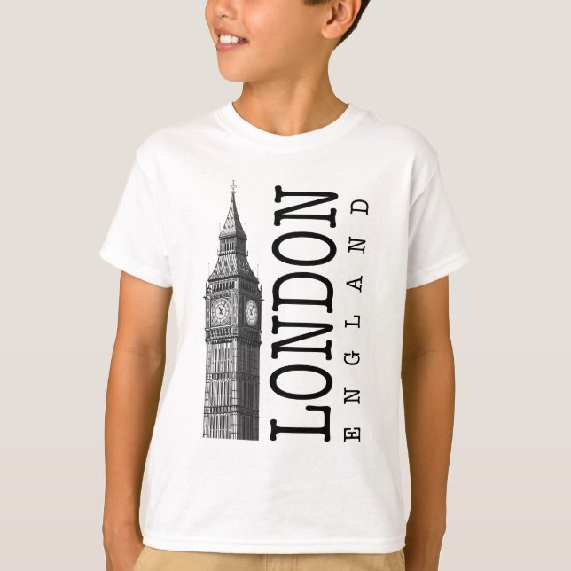 T-shirt Londres Big Ben (Frente)