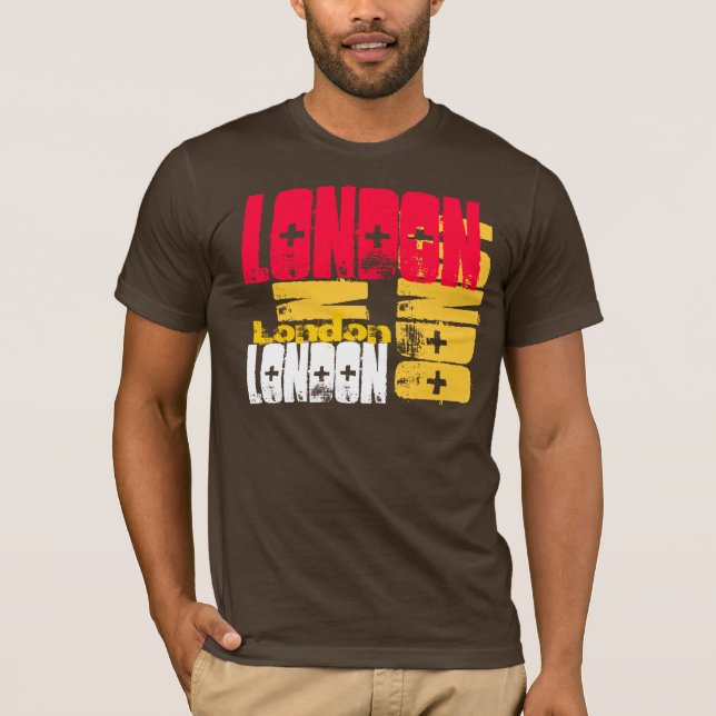 T-shirt Londres Londres Londres (Frente)