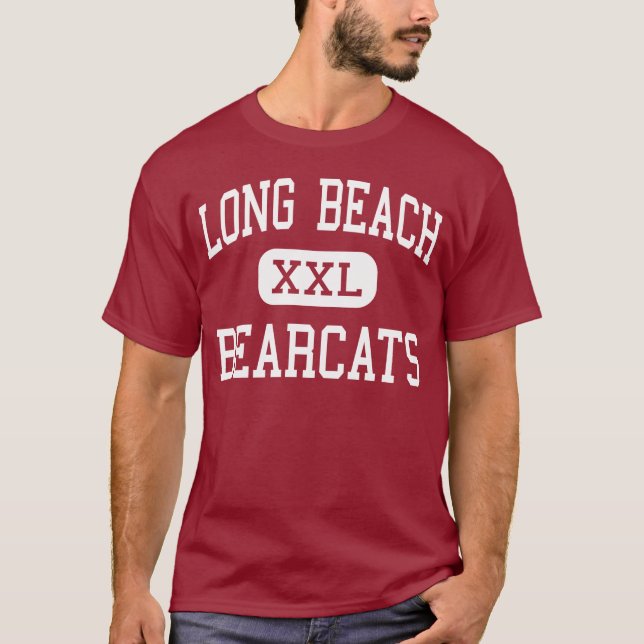 T-shirt Long Beach - Bearcats - alta - Long Beach (Frente)